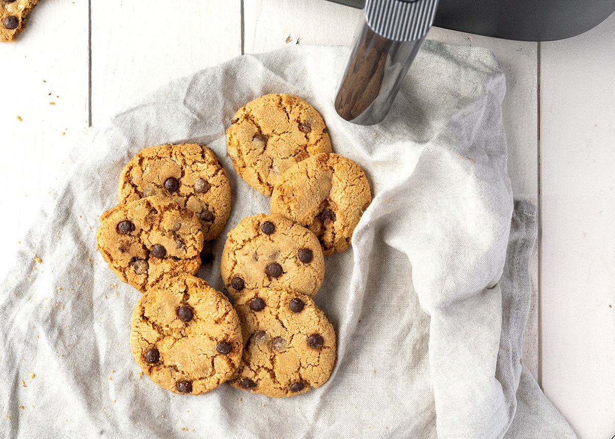 Cookies americanas en airfryer