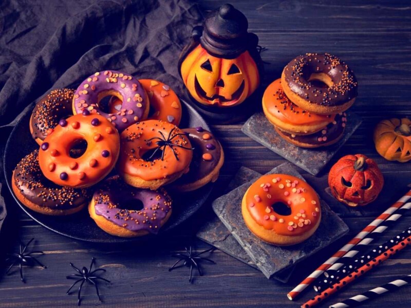 Cómo decorar donuts para Halloween