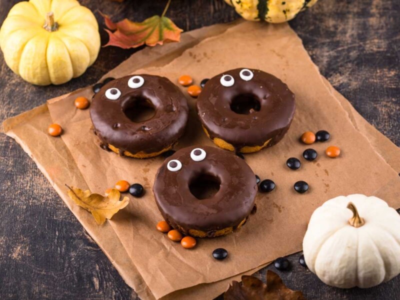 Donuts fáciles de Halloween