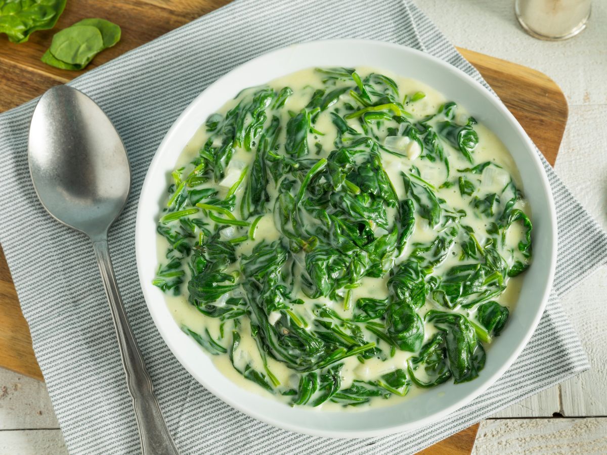 Espinacas con bechamel