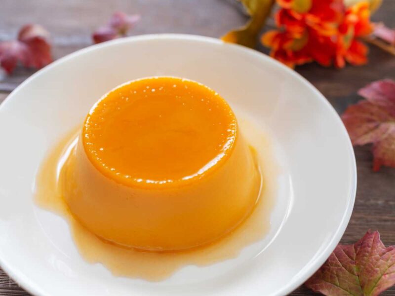 flan de calabaza
