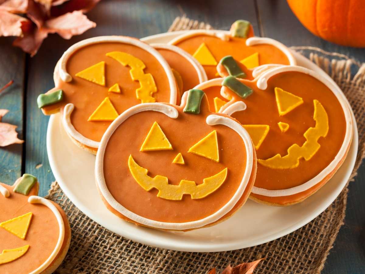 galletas de Halloween decoradas con fondant