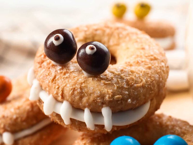 galletas de Halloween sin moldes