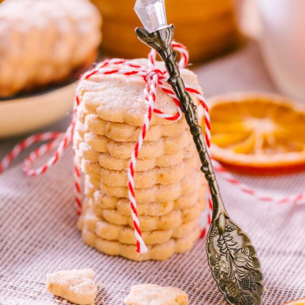 Galletas caseras de naranja