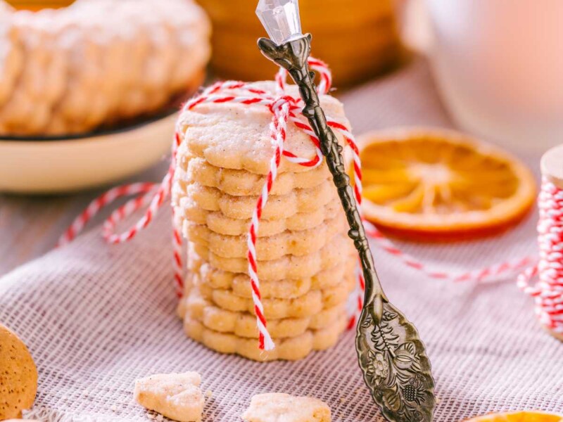 Galletas caseras de naranja