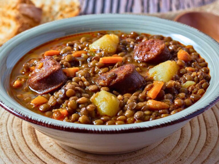 lentejas con chorizo Thermomix