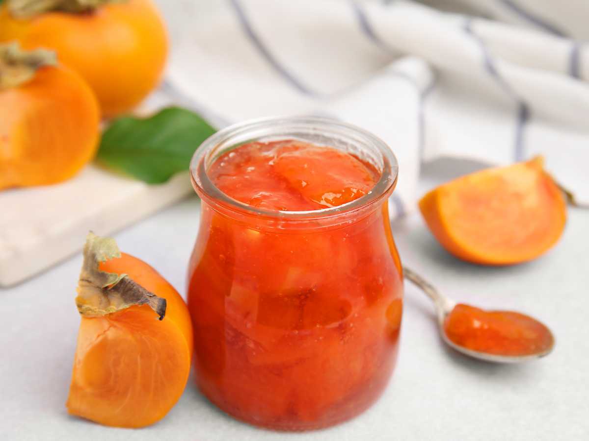 mermelada de caqui