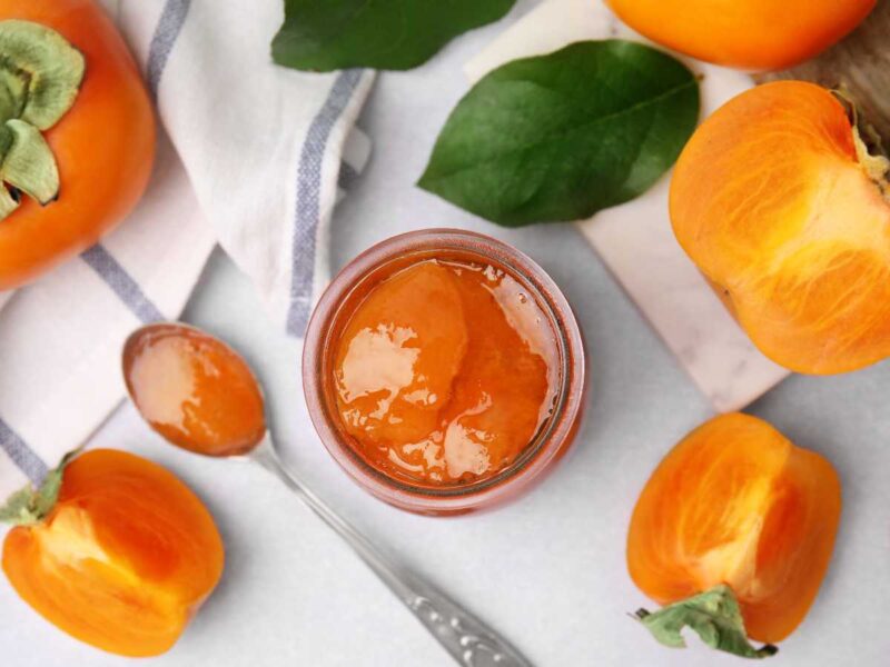 mermelada de caqui receta