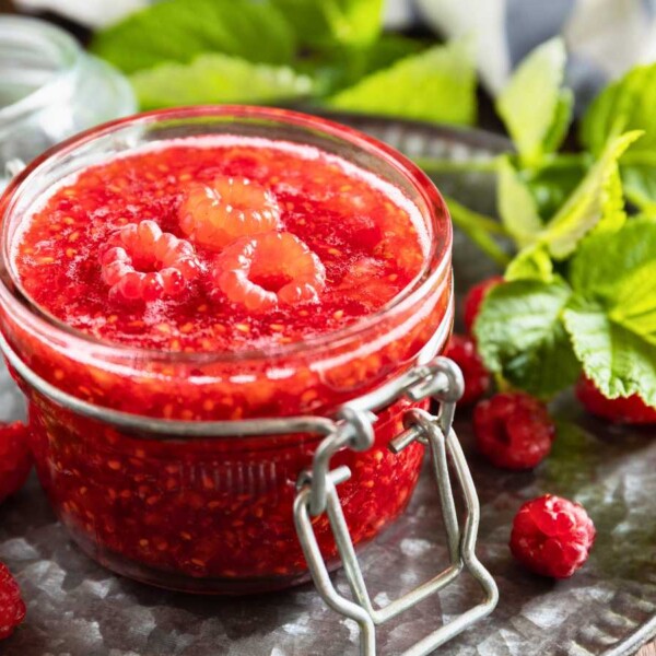 mermelada de frambuesa