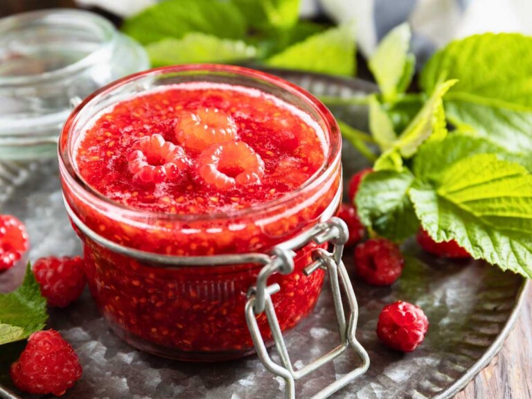 mermelada de frambuesa