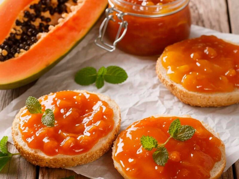 mermelada de papaya para desayunar