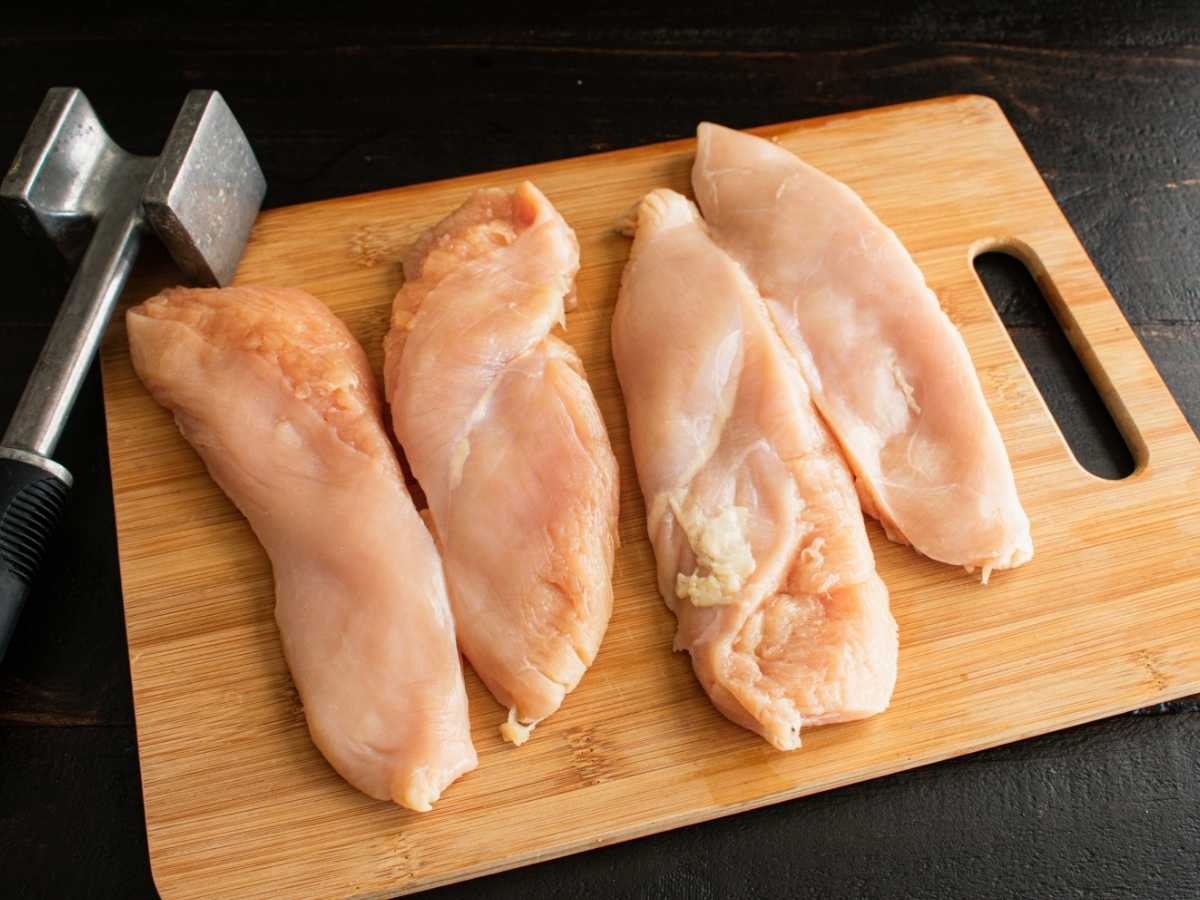 Milanesa de pollo tradicional, en freidora de aire, o al horno