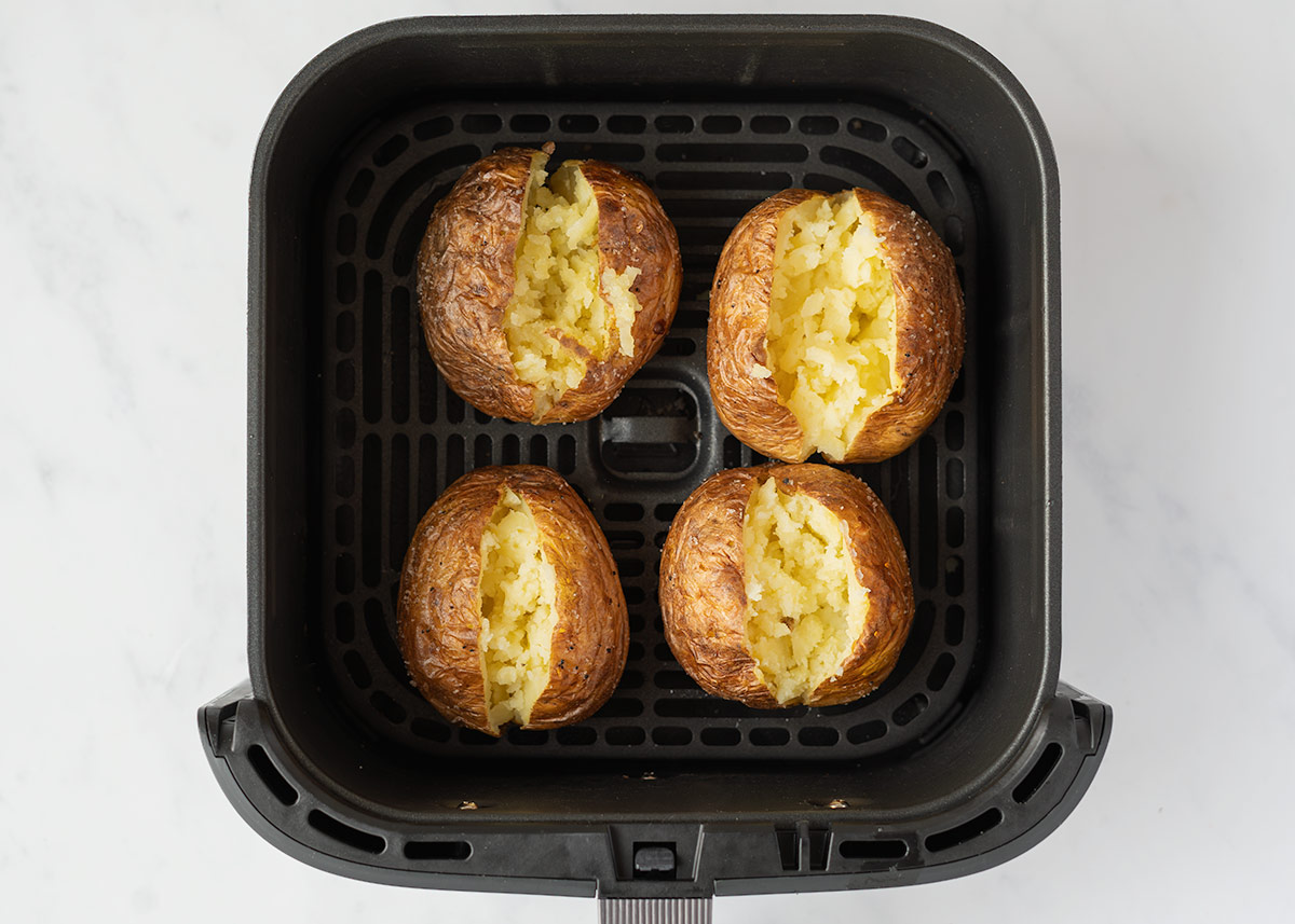 Patatas asadas en airfryer