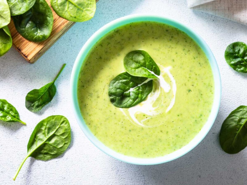 receta crema de espinacas thermomix
