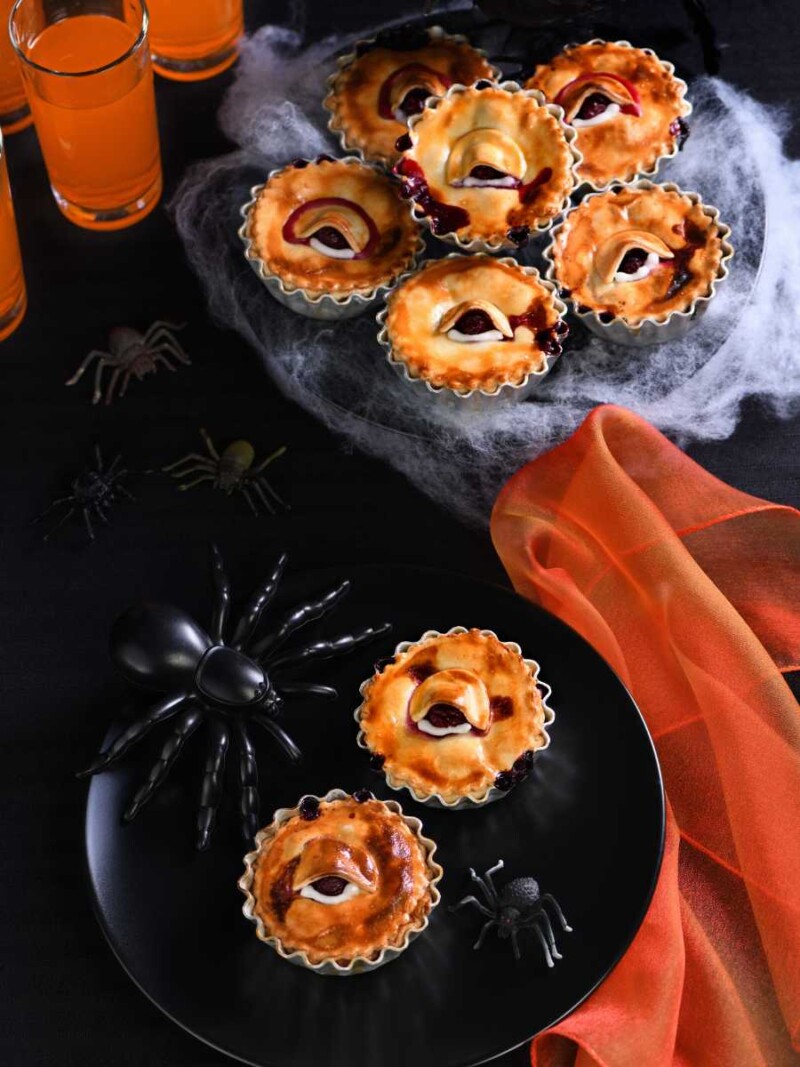 Tartaletas dulces para Halloween