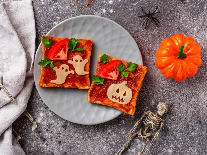 Canapés rápidos y fáciles para Halloween