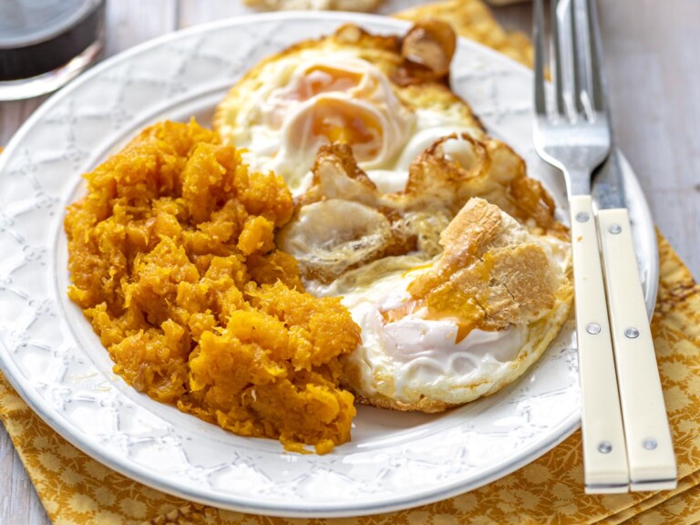 carruécano de Jaén calabaza frita