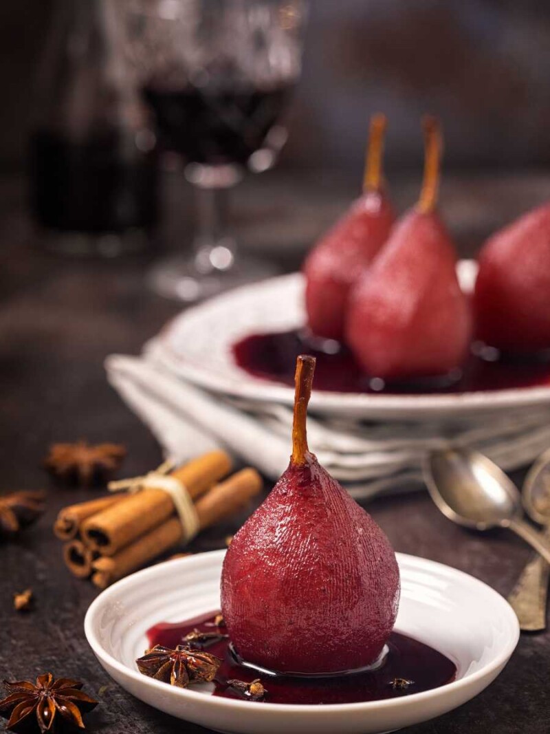 Consejos para hacer peras al vino tinto