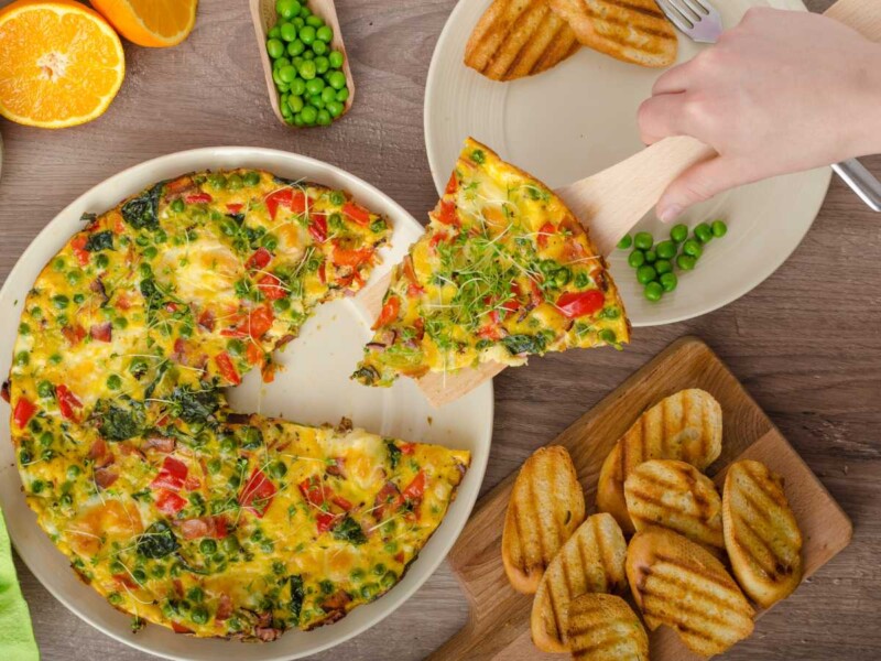 Frittata con verduras