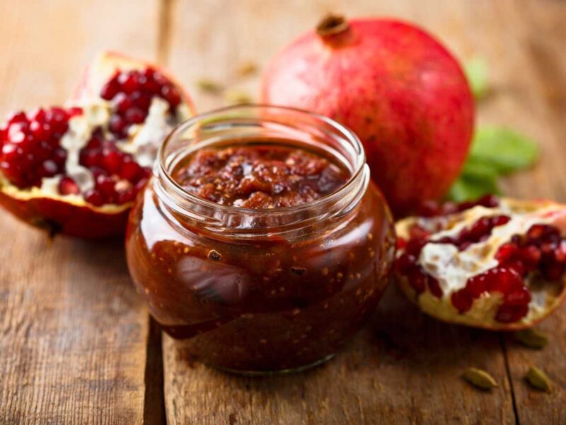 mermelada de granada casera