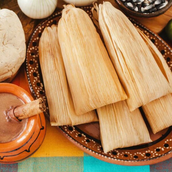 Tamales caseros mexicanos