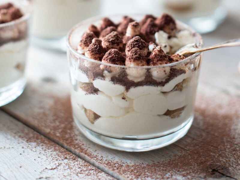 Tiramisu saludable