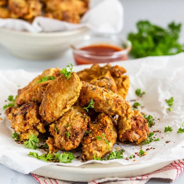 Cómo hacer alitas de pollo fritas