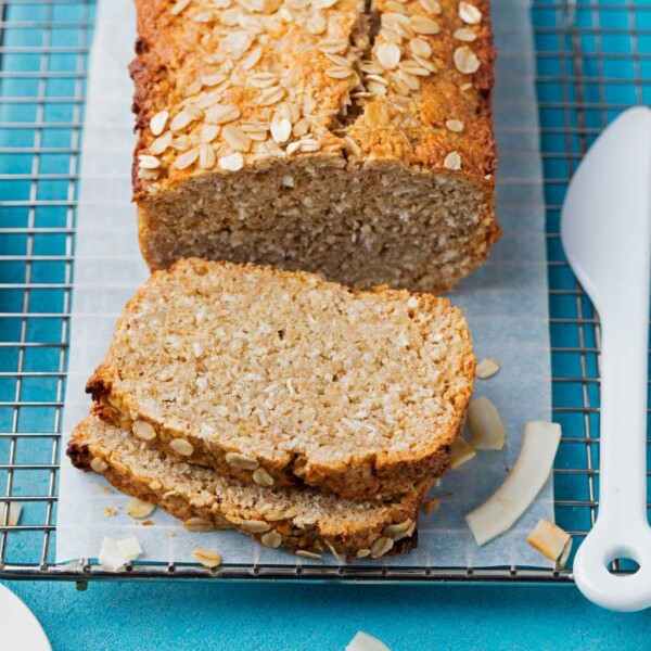 Bizcocho con harina de avena fitness