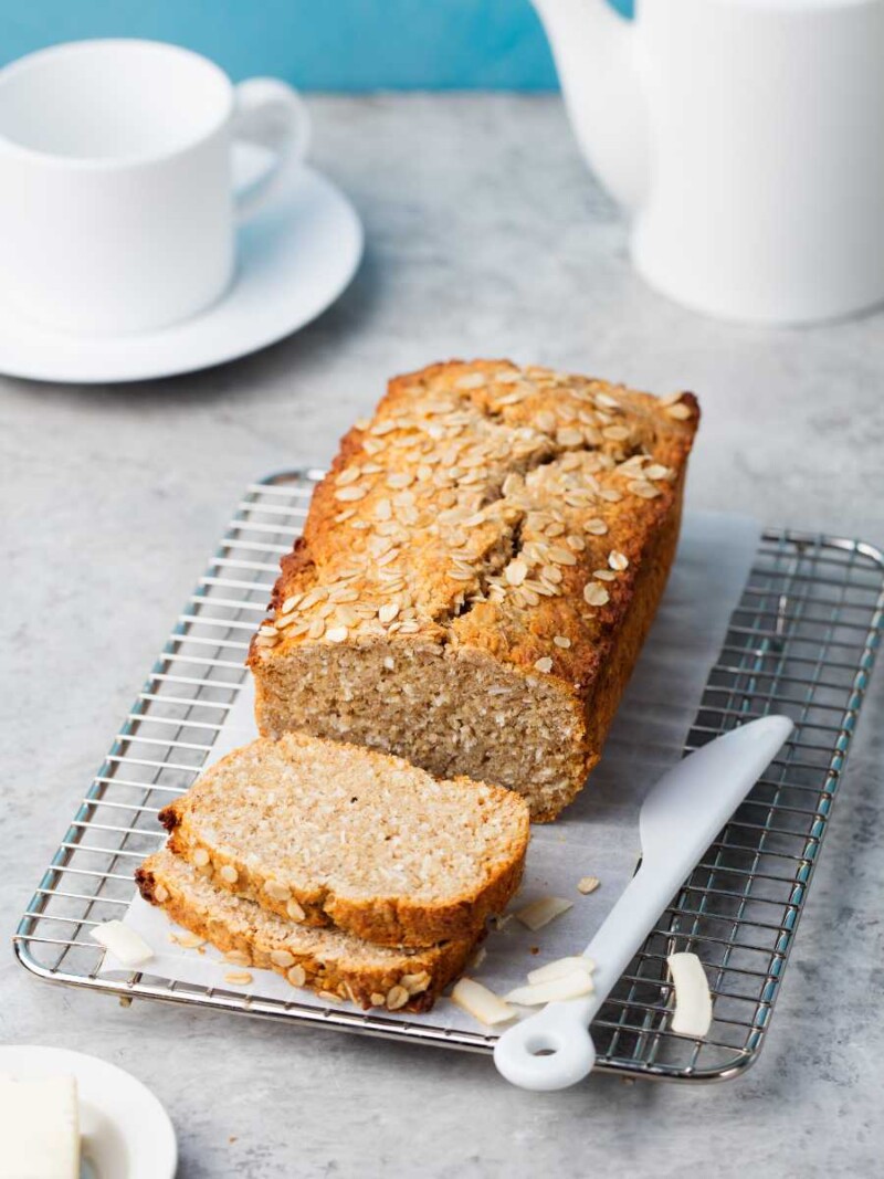 bizcocho fitness avena Bizcocho con harina de avena y coco (receta fitness) Bizcocho de avena sin azúcar