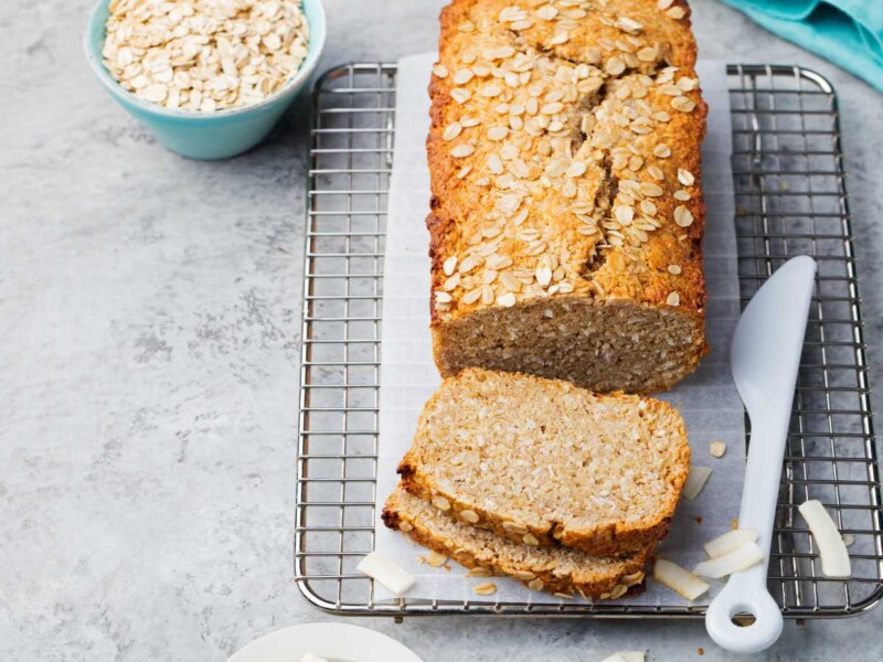 bizcocho harina avena Bizcocho con harina de avena y coco (receta fitness) Bizcocho de avena saludable