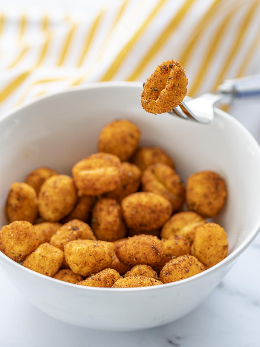 como hacer ñoquis en freidora de aire