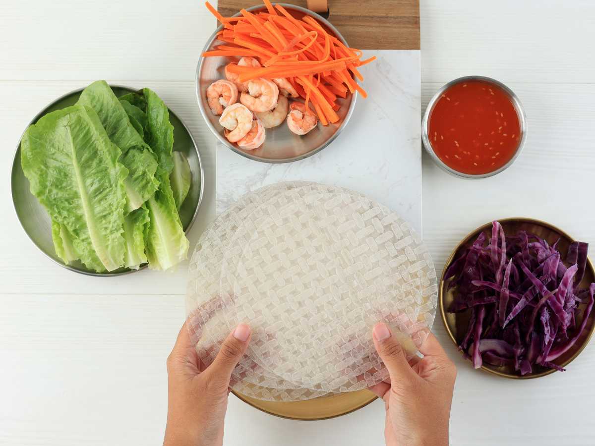 como hacer rollitos vietnamitas Rollitos vietnamitas con gambas (receta de Gỏi Cuốn) como hacer rollitos vietnamitas Rollitos vietnamitas con gambas (receta de Gỏi Cuốn)