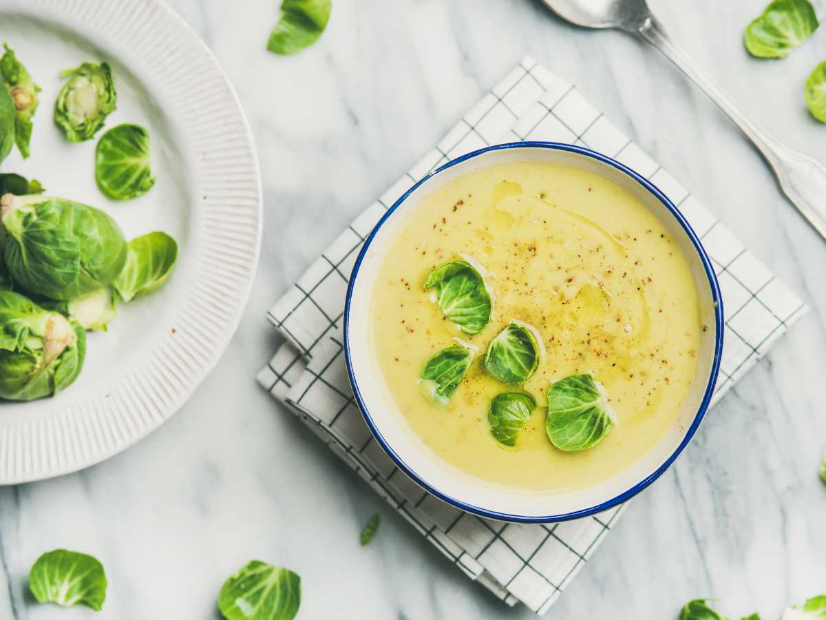 Crema de Coles de Bruselas