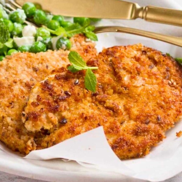 milanesa de pollo receta facil