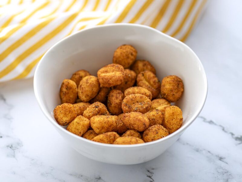 gnocchi en freidora de aire especiados