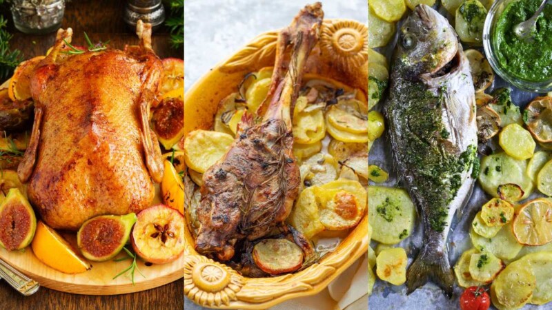 Recetas de platos principales de Navidad