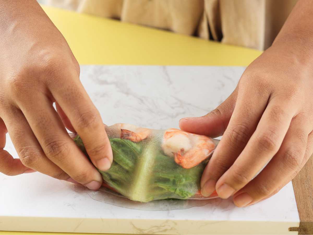 rollitos vietnamitas paso a paso Rollitos vietnamitas con gambas (receta de Gỏi Cuốn) rollitos vietnamitas paso a paso Rollitos vietnamitas con gambas (receta de Gỏi Cuốn)