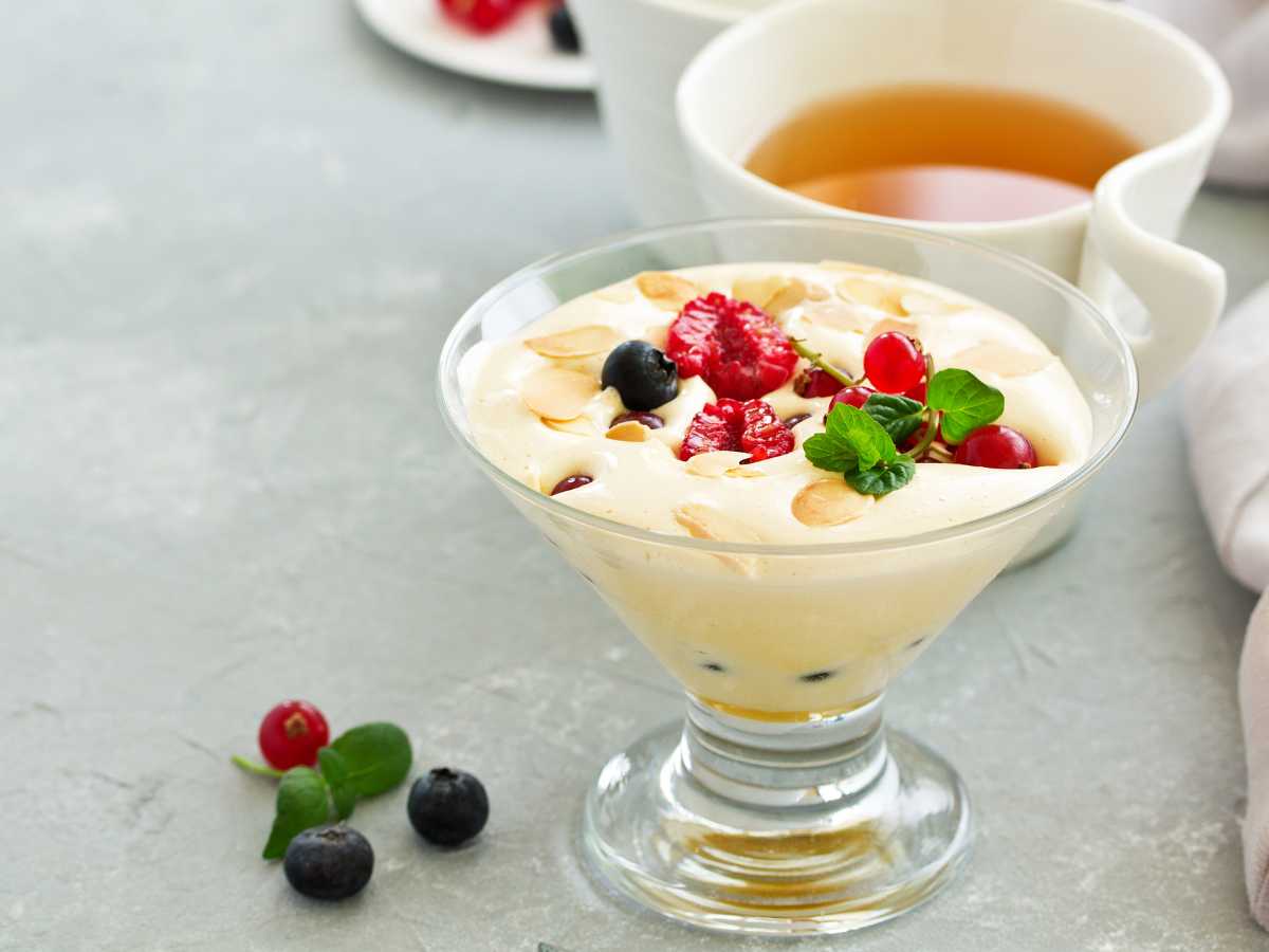 Sabayón casero (receta del tradicional Zabaione italiano)