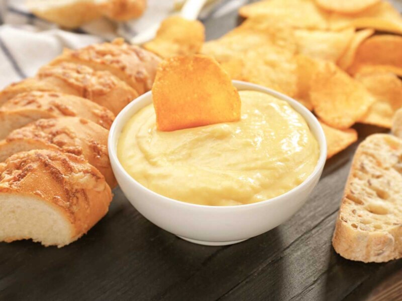 Salsa de queso para el picoteo