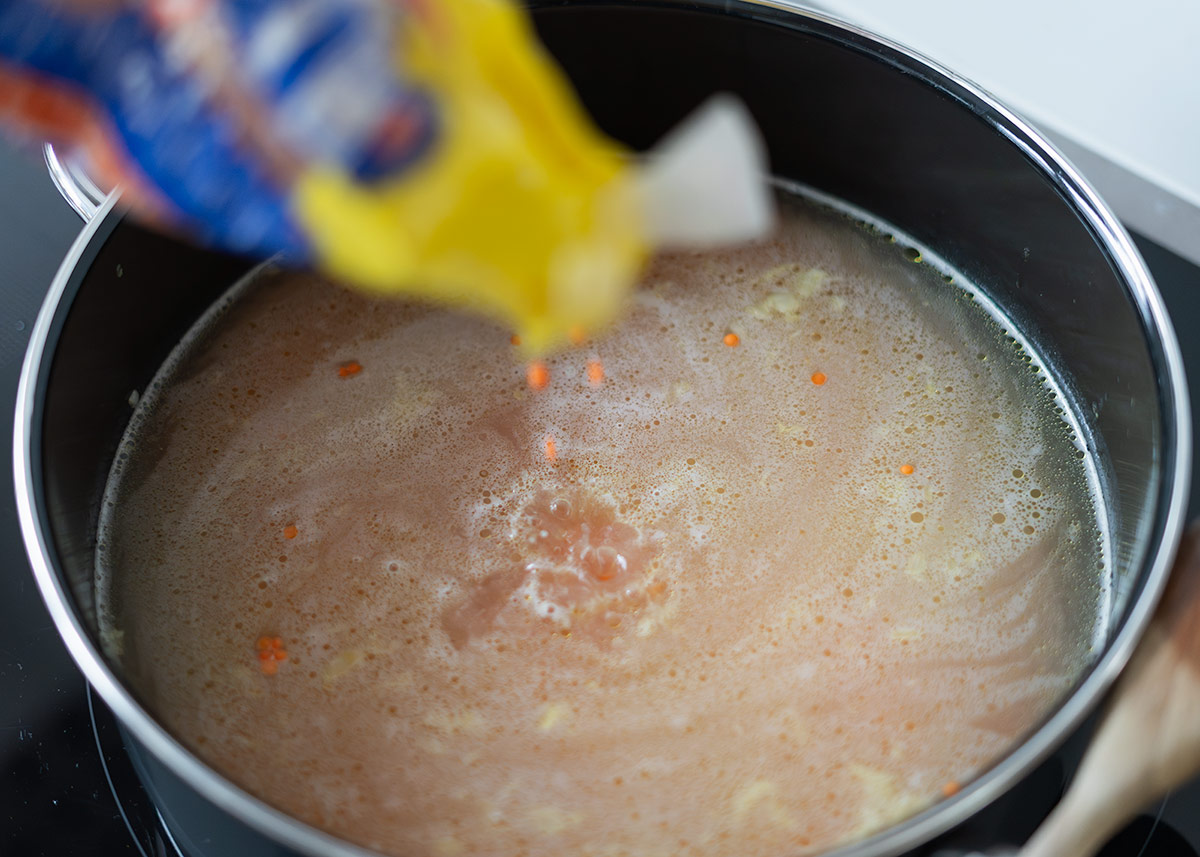 cocer lentejas rojas 01710 Sopa de lentejas rojas árabe