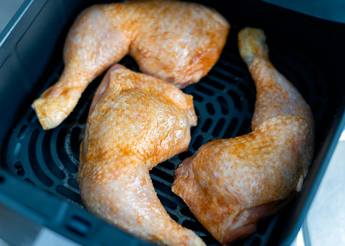 muslos de pollo airfryer 01935 Muslos de pollo en freidora de aire