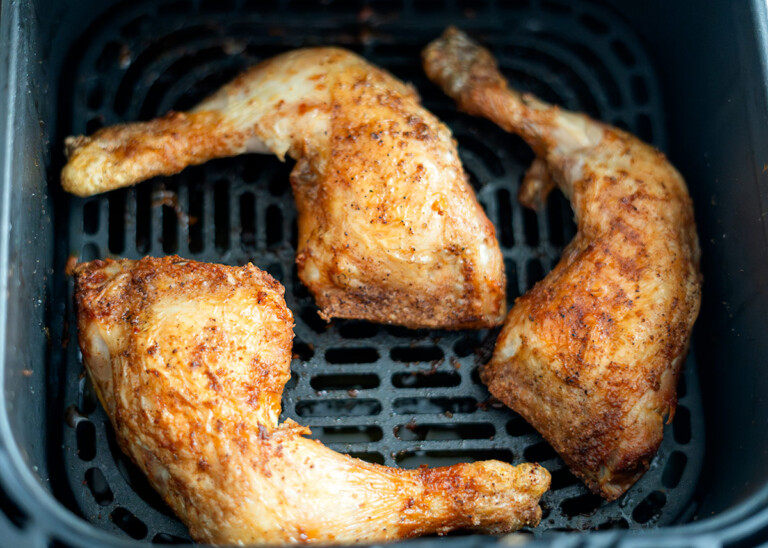 Muslos de pollo en airfryer