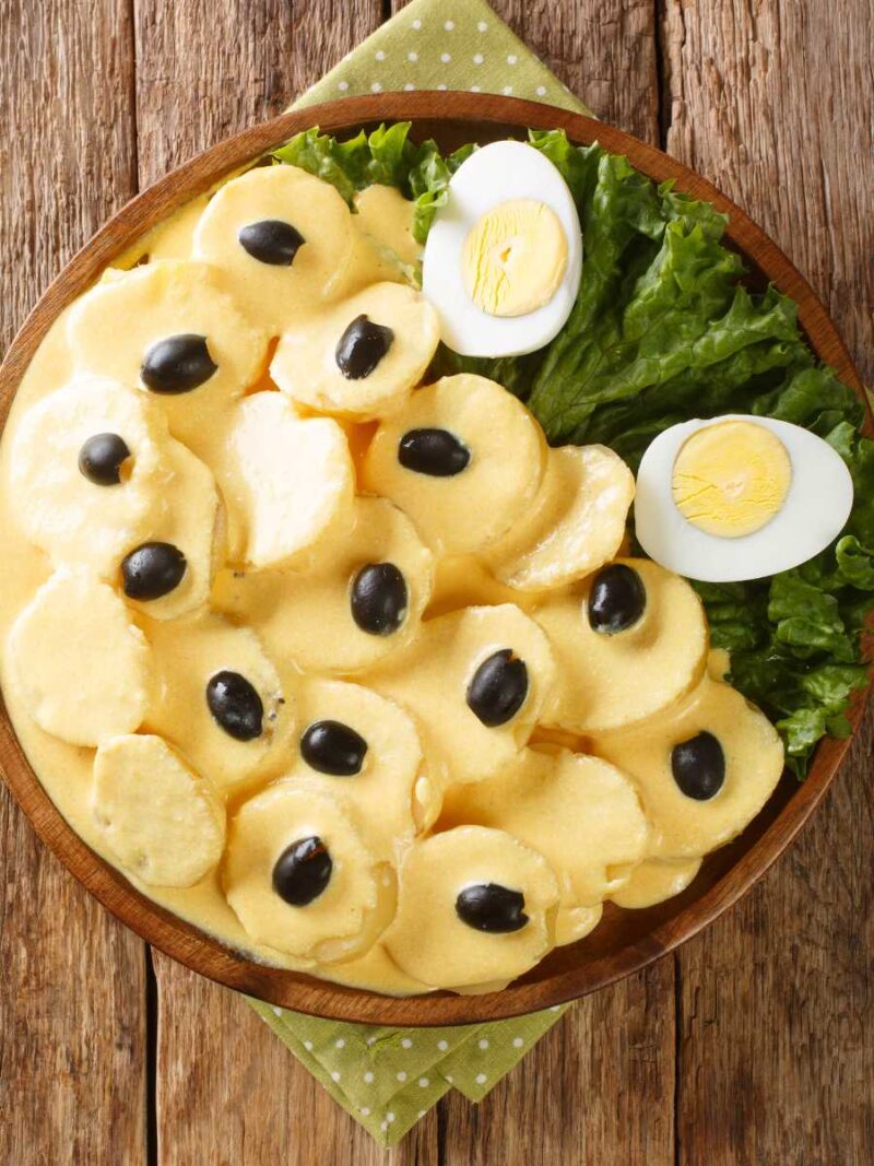papa huancaina receta - Papa a la huancaína peruana tradicional papa huancaína receta