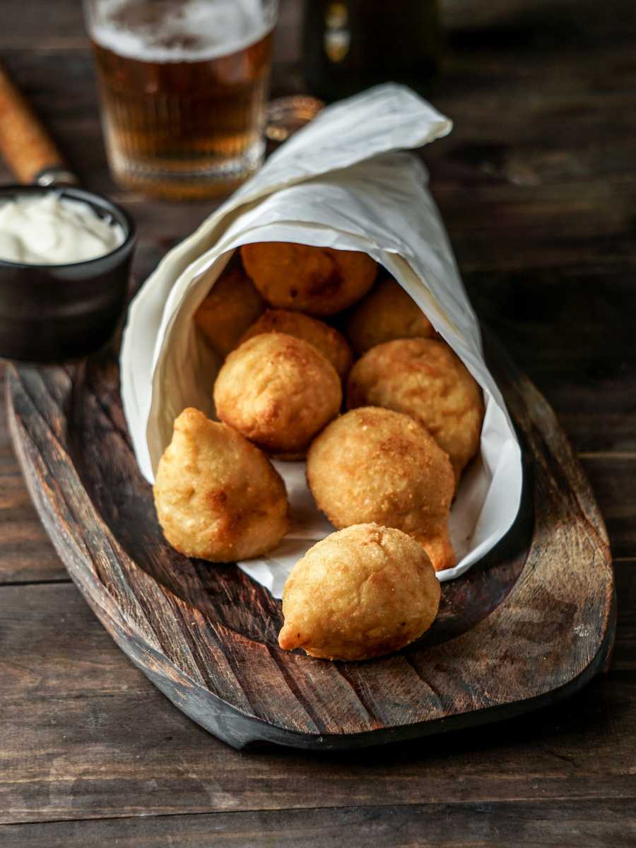 receta Coxinhas de pollo, las famosas croquetas brasileñas