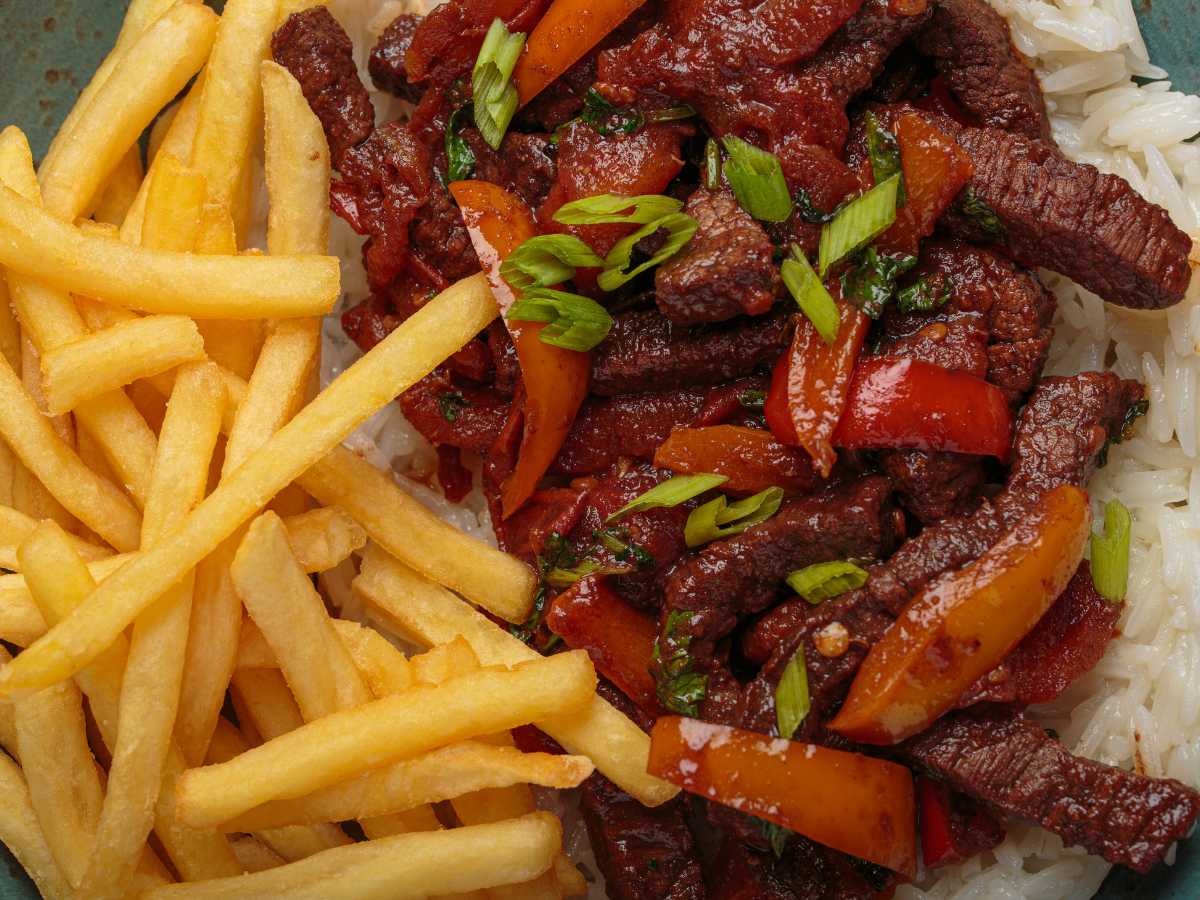 receta lomo saltado Lomo saltado peruano