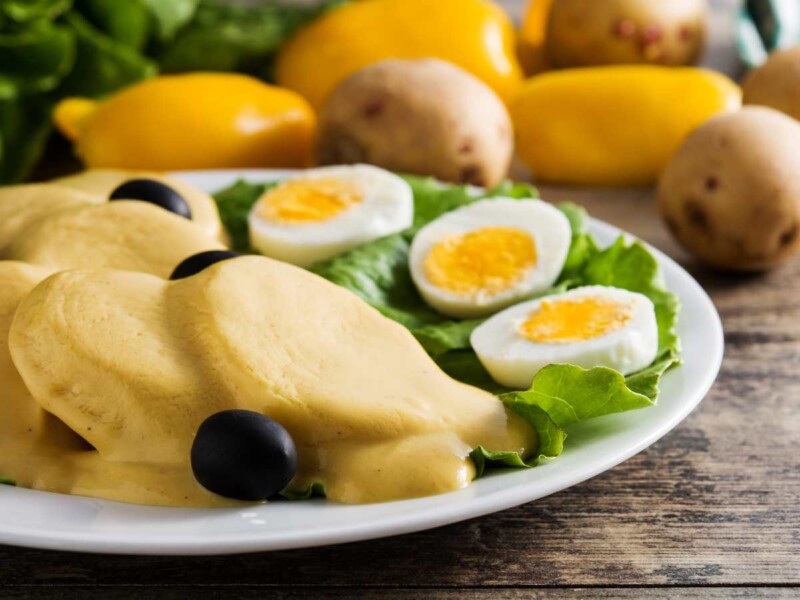 receta papa huancaina - Papa a la huancaína peruana tradicional Papas a la huancaína