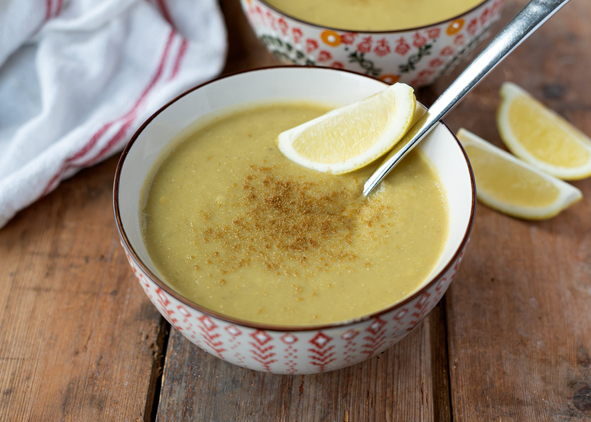 sopa de lentejas rojas arabe 01727 Sopa de lentejas rojas árabe