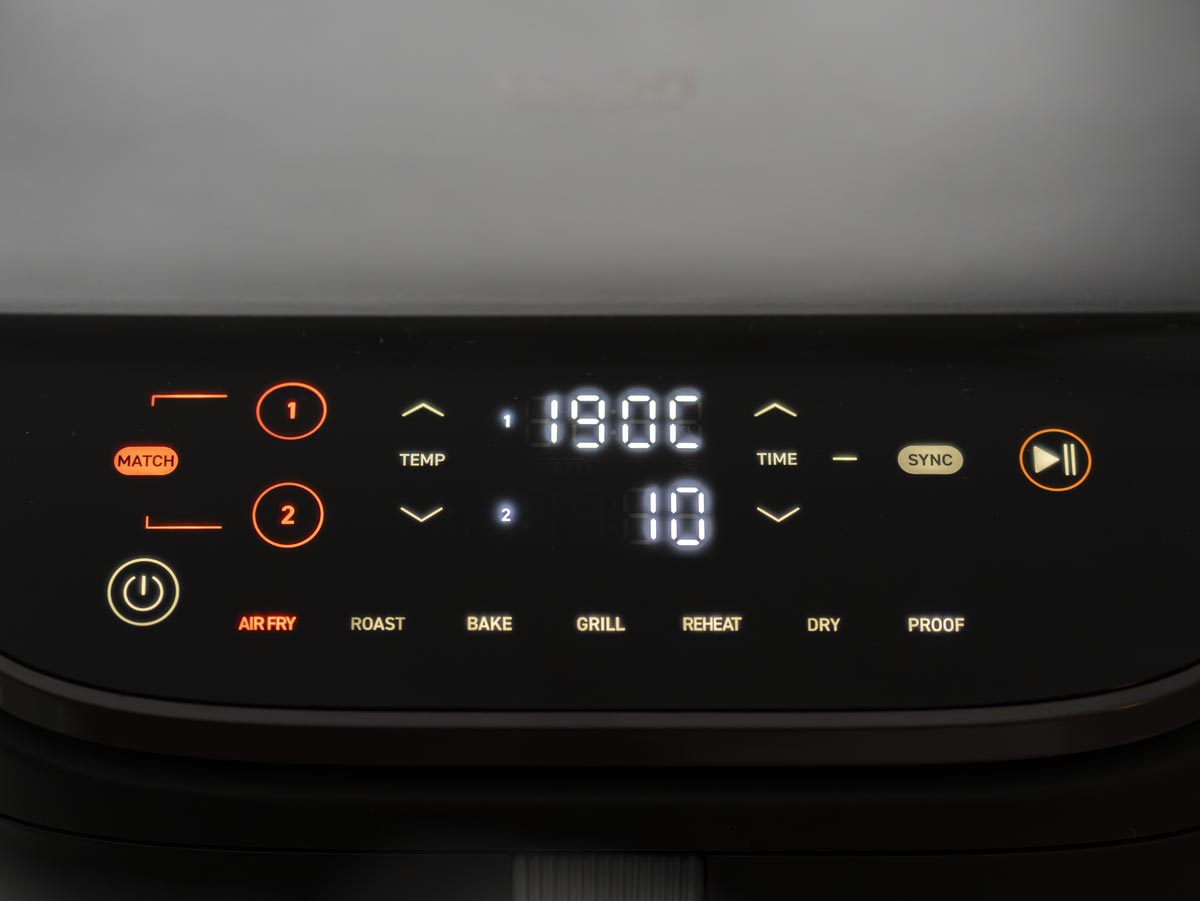 tiempo y temperatura filetes de pavo con champinones en frediora de aire Champiñones con jamón en freidora de aire