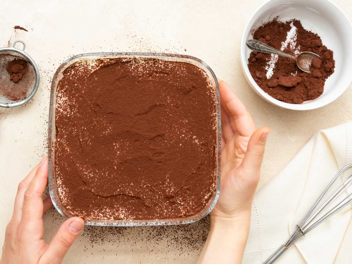 cacao tiramisu Cómo hacer tiramisú sin huevo cacao tiramisu Cómo hacer tiramisú sin huevo