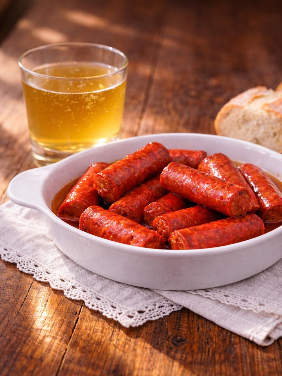 chistorra a la sidra receta facil Chistorra a la sidra chistorra a la sidra receta facil Chistorra a la sidra